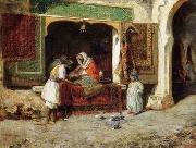 unknow artist Arab or Arabic people and life. Orientalism oil paintings  261 oil on canvas